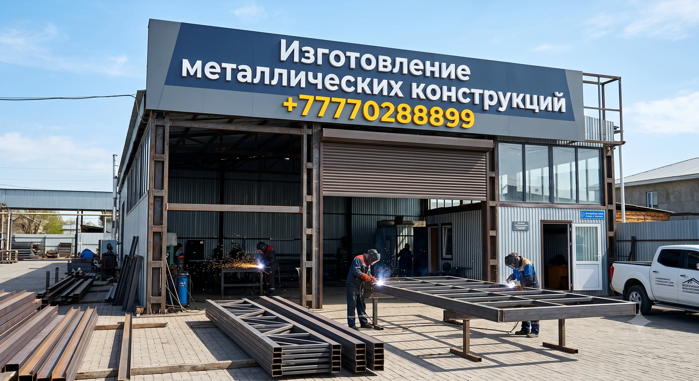 Изготовление металлических конструкций в Талгаре